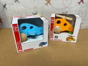 Special Hape 2-pack: The Little Wooden Plane + Little Copter