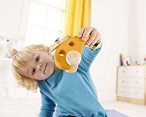 Special Hape 2-pack: The Little Wooden Plane + Little Copter