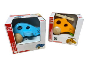 Special Hape 2-pack: The Little Wooden Plane + Little Copter