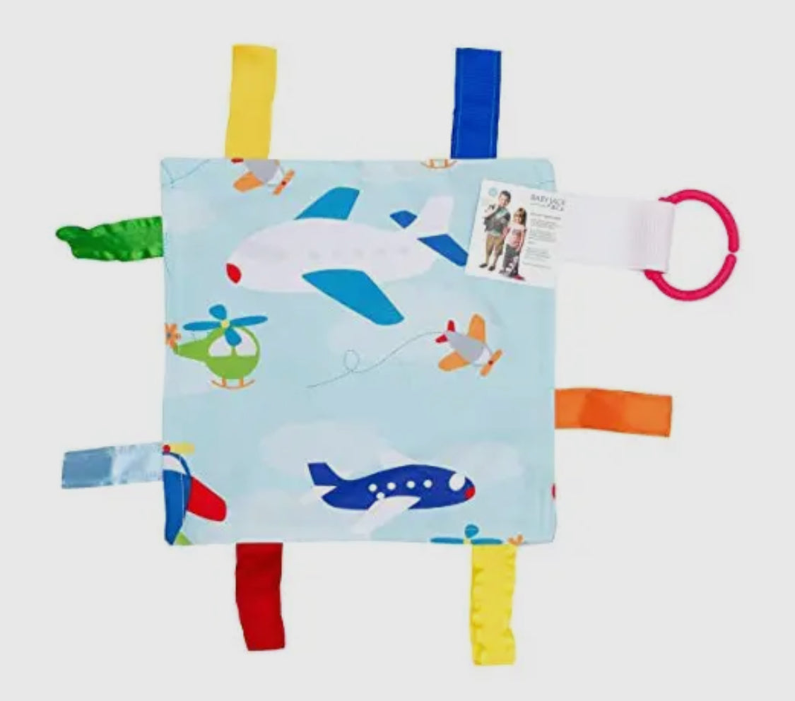 'I Love the Sky' Crinkle Tag Toy