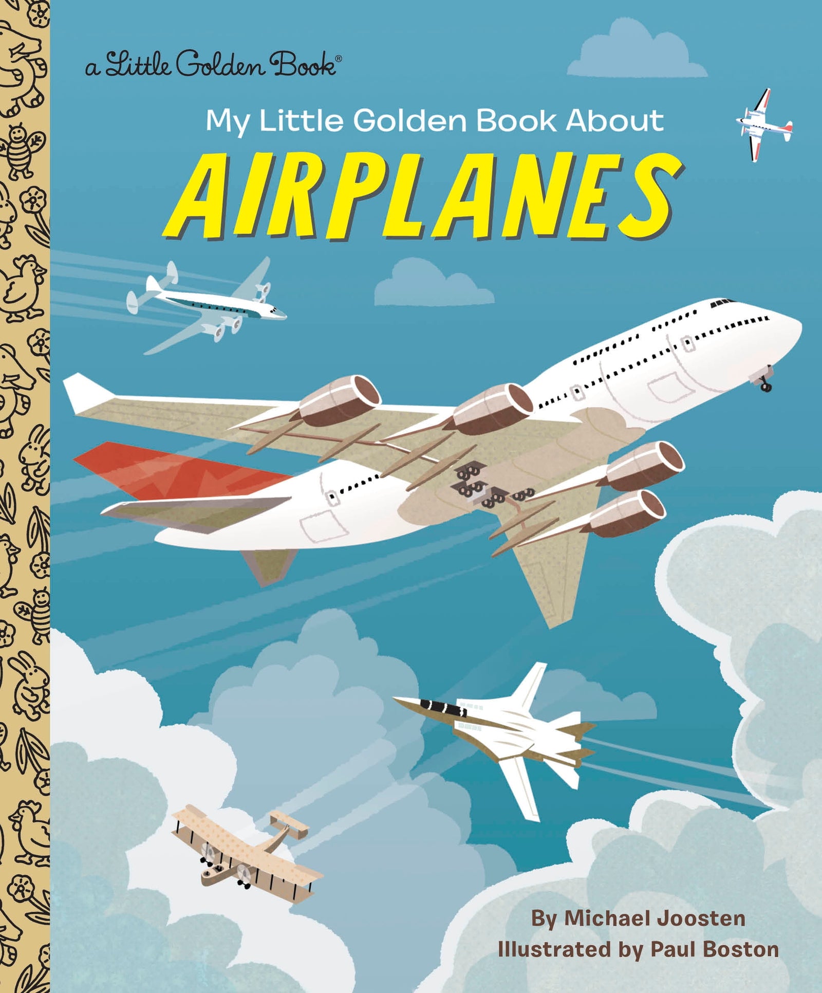 'My Little Golden Book About Airplanes' by Michael Joosten